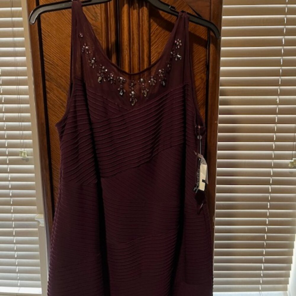 Violet/Purple Dress with Sequins